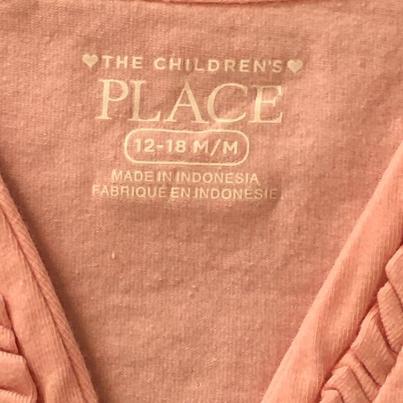 Children's Place Pink Bolero Short Cropped Jacket Long Sleeves Size 12-18M - Picture 8 of 14